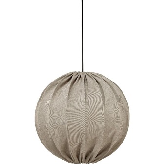 zdjęcie Lampa wisząca ogrodowa kula Ball beż outdoor